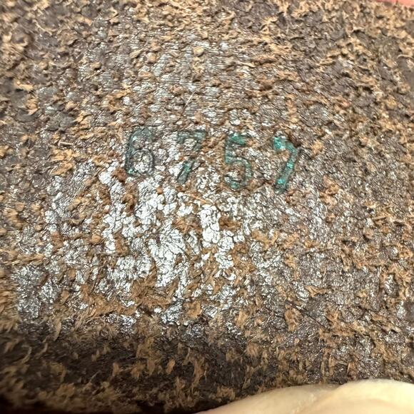 Genuine Leather 1.5 inch Aztec Embossed Unisex Belt Waist 32-36 Inch - Picture 7 of 7